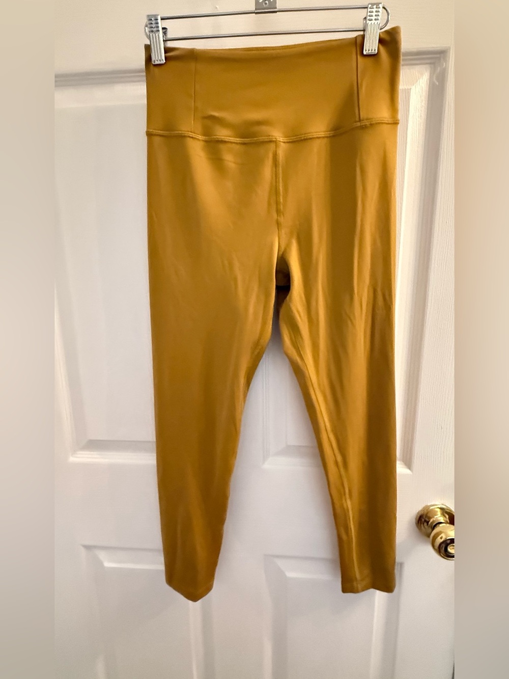 girlfriend collective High-Rise Leggings in Mustard
